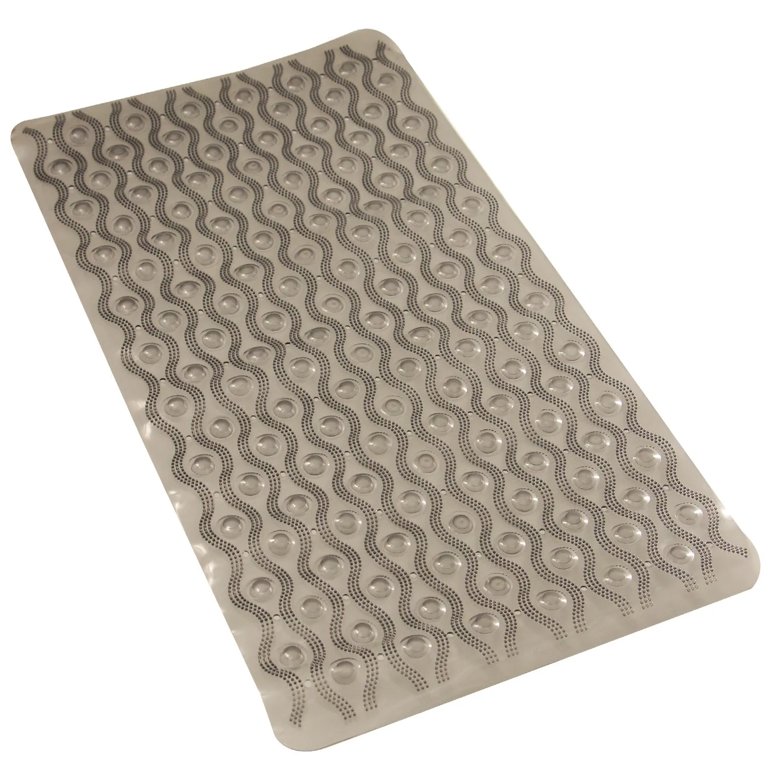 Anti-Slip Tub Mat with Suction Cups - Non-Slip Bath Mat for Shower - Machine Washable, Tub, Kids - Shower & Bathtub Mat - Toddler Friendly - Bath Mats for Bathroom, 16"x27"