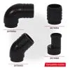 BELL 2070234 FORCED AIR Top eyeport kit for HP7 EVO-III (60-61  ) helmets, V10, carbon, Quick lock