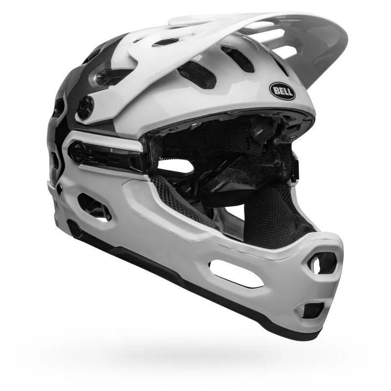 Bell Super 3R (MIPS) MTB Helmet - White / Black
