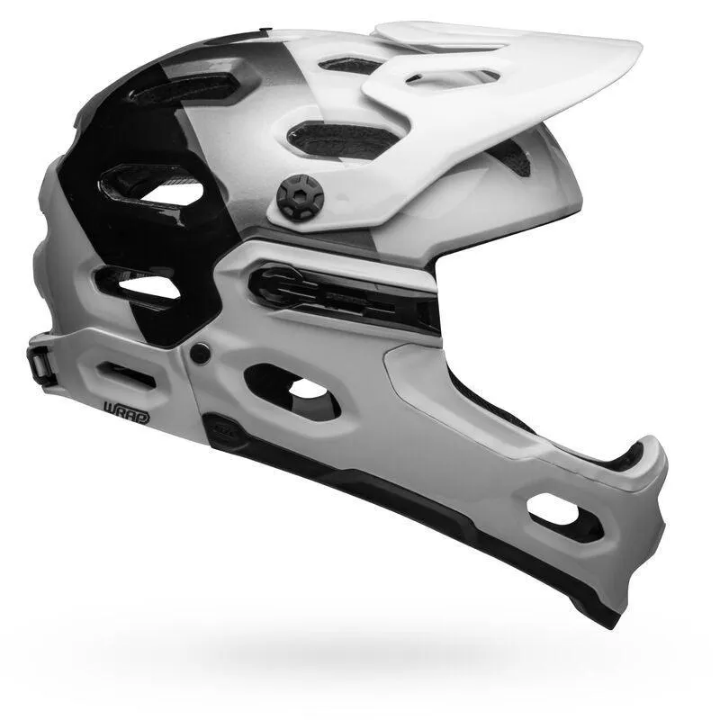 Bell Super 3R (MIPS) MTB Helmet - White / Black