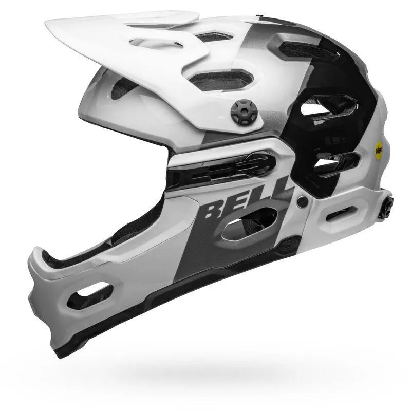 Bell Super 3R (MIPS) MTB Helmet - White / Black