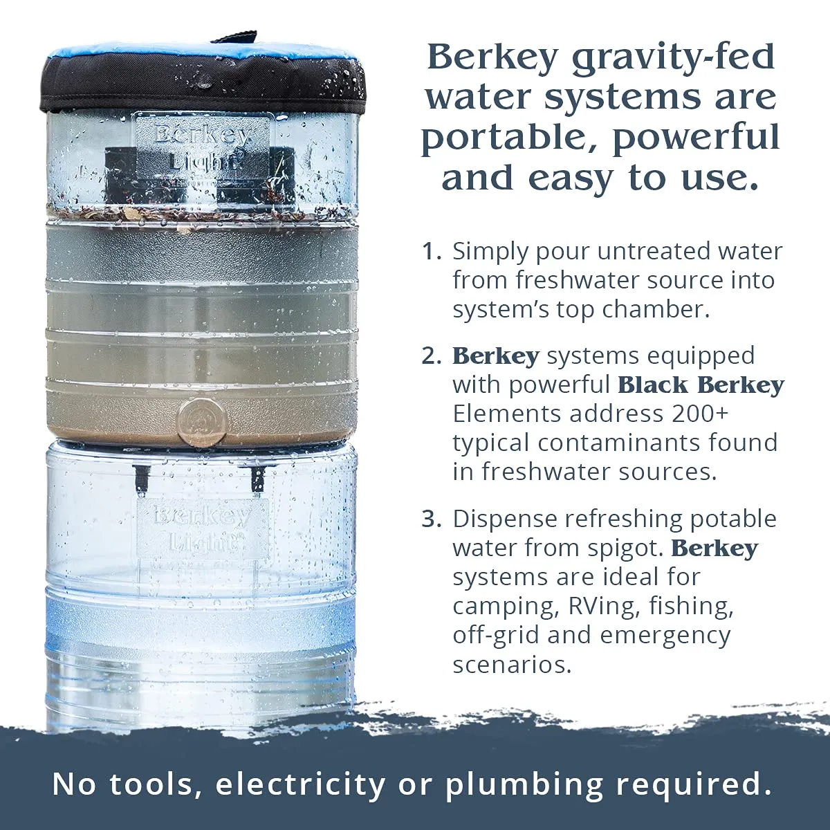 Berkey - Authentic Black Berkey Elements BB9-2 Filters - 4 Pack