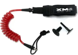 Bodyboard Leash - Premium Coiled EZ-FIT Elbow/Bicep Bodyboard Leash with Plug - Adjustable, Ultra-Comfy Neoprene Arm Support, Ultra-Strong Leash Cord for Maximum Safety - USA Made
