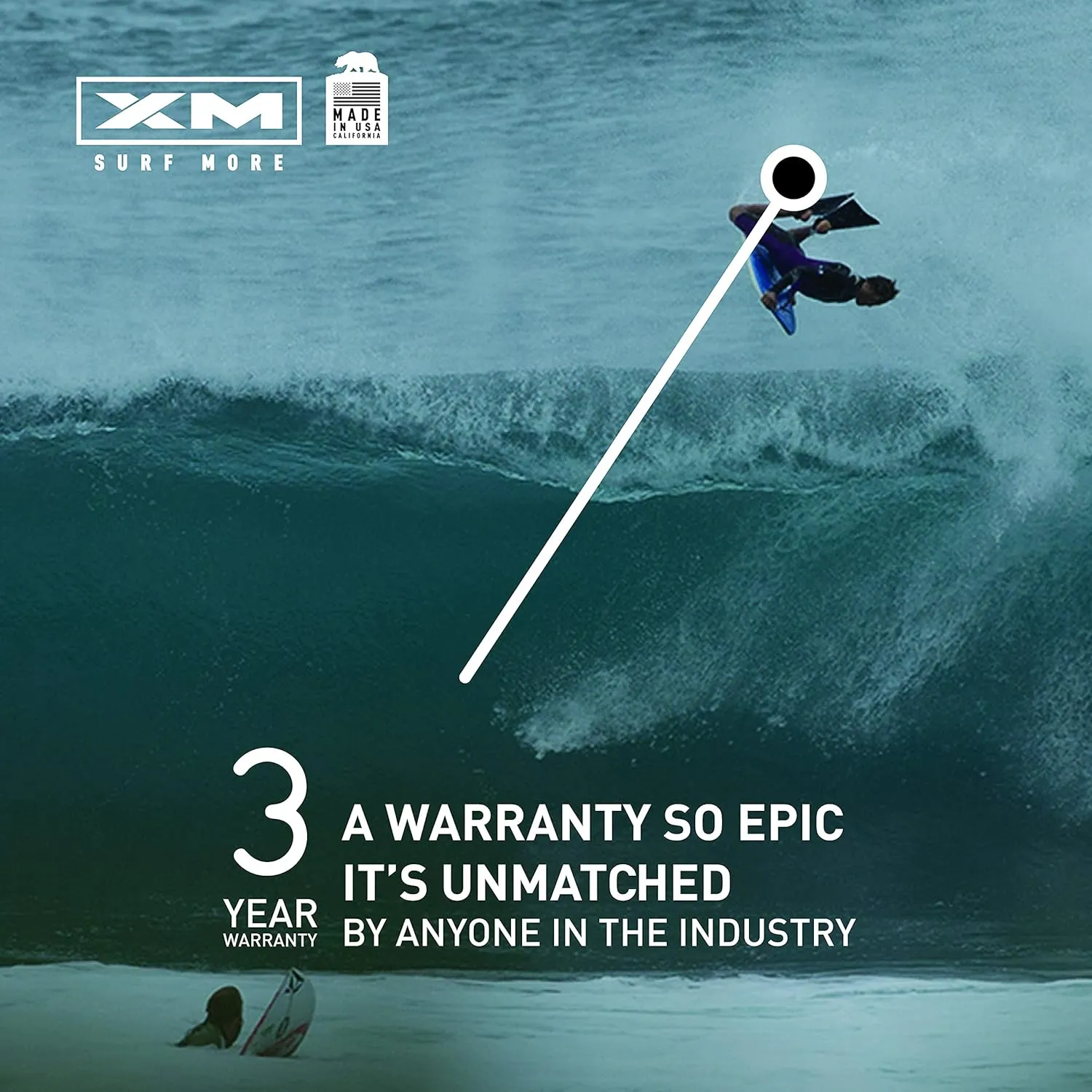 Bodyboard Leash - Premium Coiled EZ-FIT Elbow/Bicep Bodyboard Leash with Plug - Adjustable, Ultra-Comfy Neoprene Arm Support, Ultra-Strong Leash Cord for Maximum Safety - USA Made