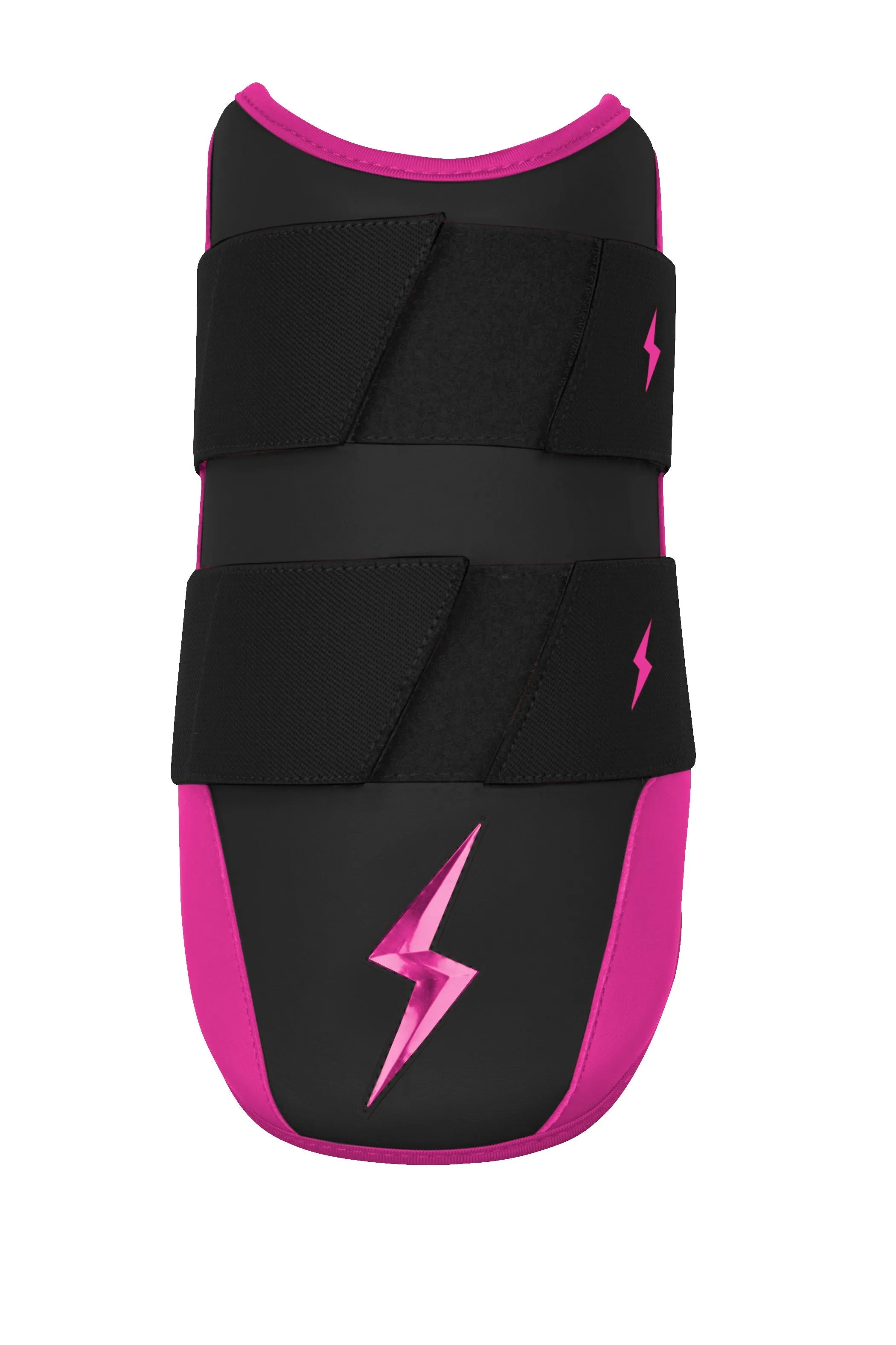 BRUCE BOLT PREMIUM PRO 9" Elbow Guard - BLACK W/ HOT PINK