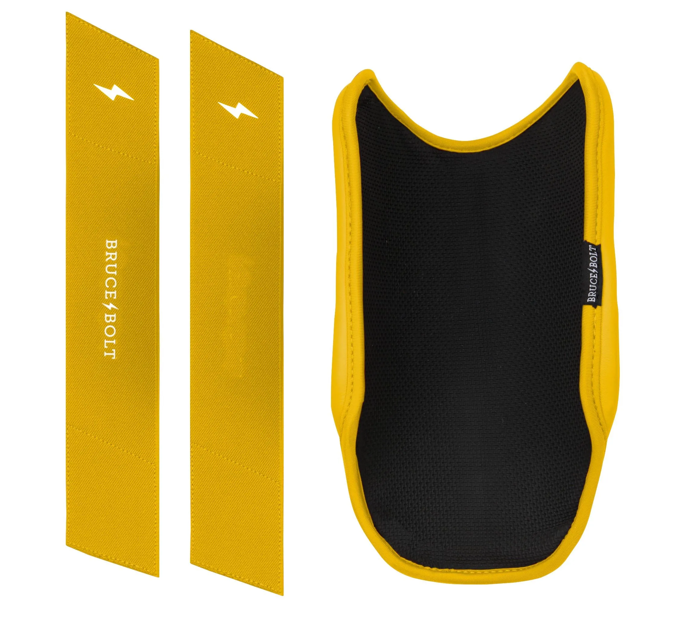 BRUCE BOLT PREMIUM PRO 9" Elbow Guard - YELLOW
