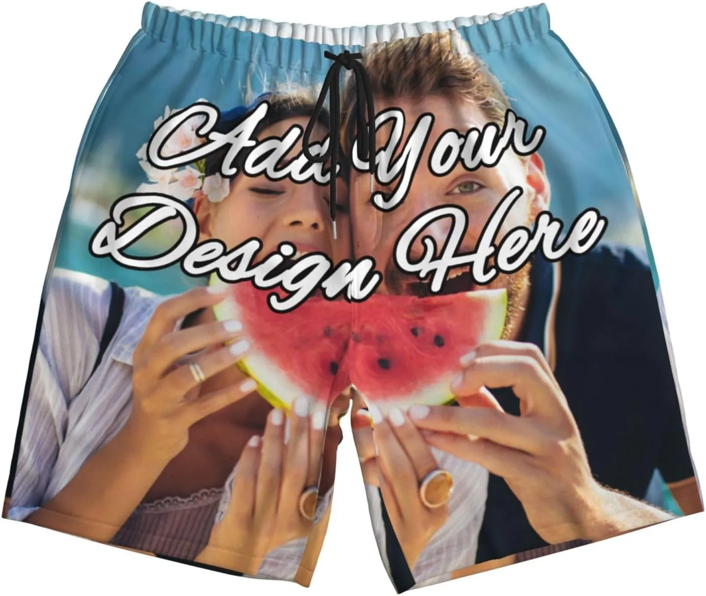 Custom Shorts for Men, Custom Swim Trunks Men Personalized Funny Swim Trunks Beach Board Shorts Swim Shorts Swimwear