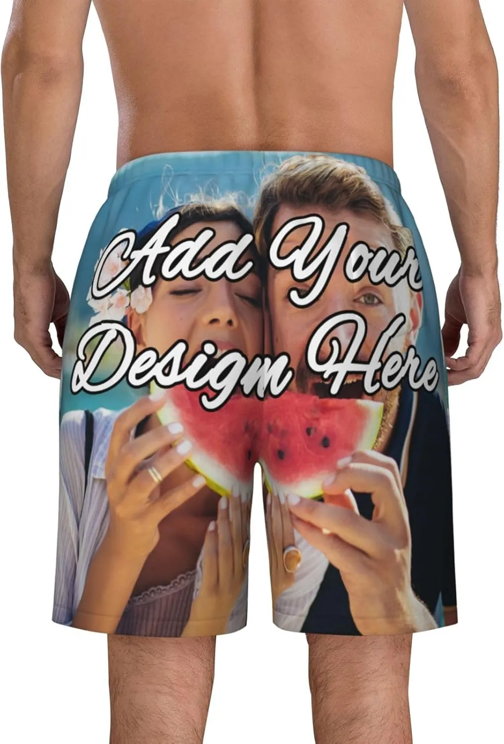 Custom Shorts for Men, Custom Swim Trunks Men Personalized Funny Swim Trunks Beach Board Shorts Swim Shorts Swimwear