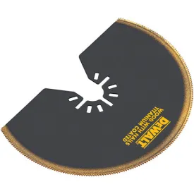 DeWalt DWA4211 Titanium Semicircle Oscillating Saw Blade