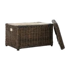Elijah 30" Wicker Storage Trunk