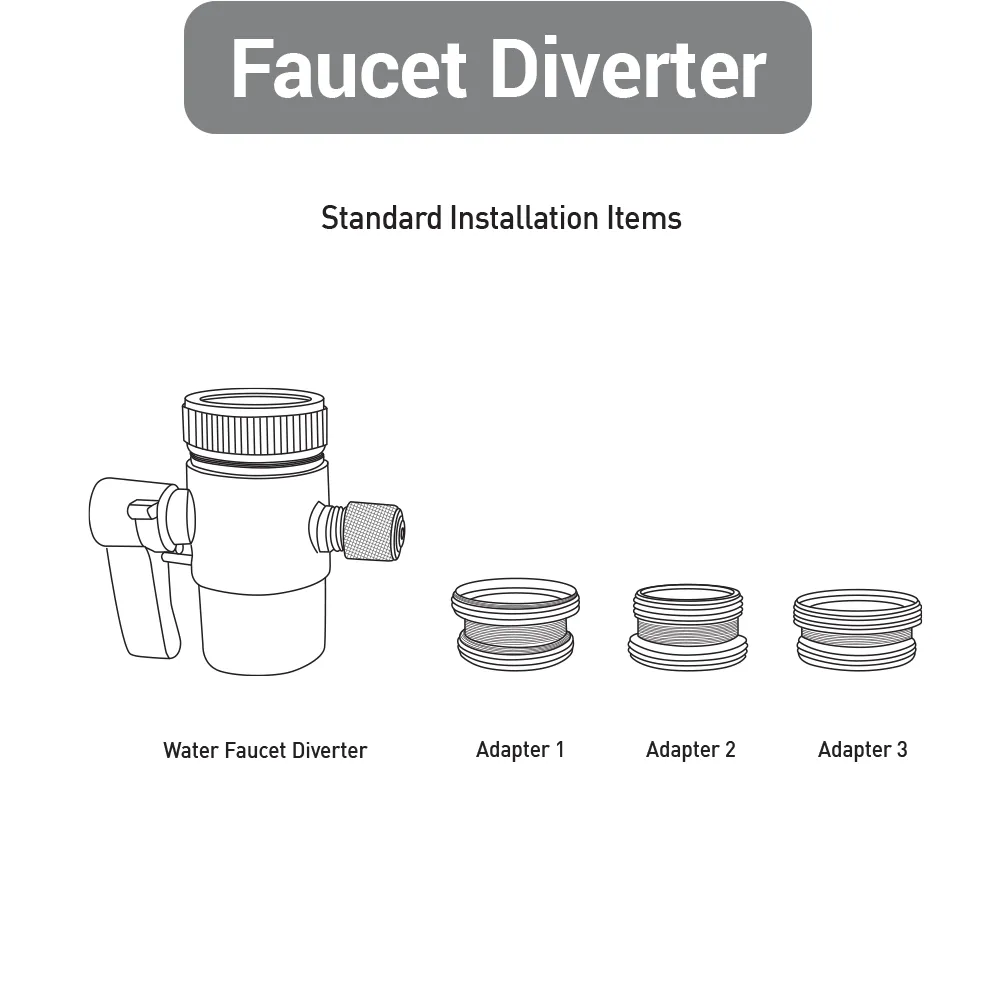 Faucet Diverter (Made In Korea)