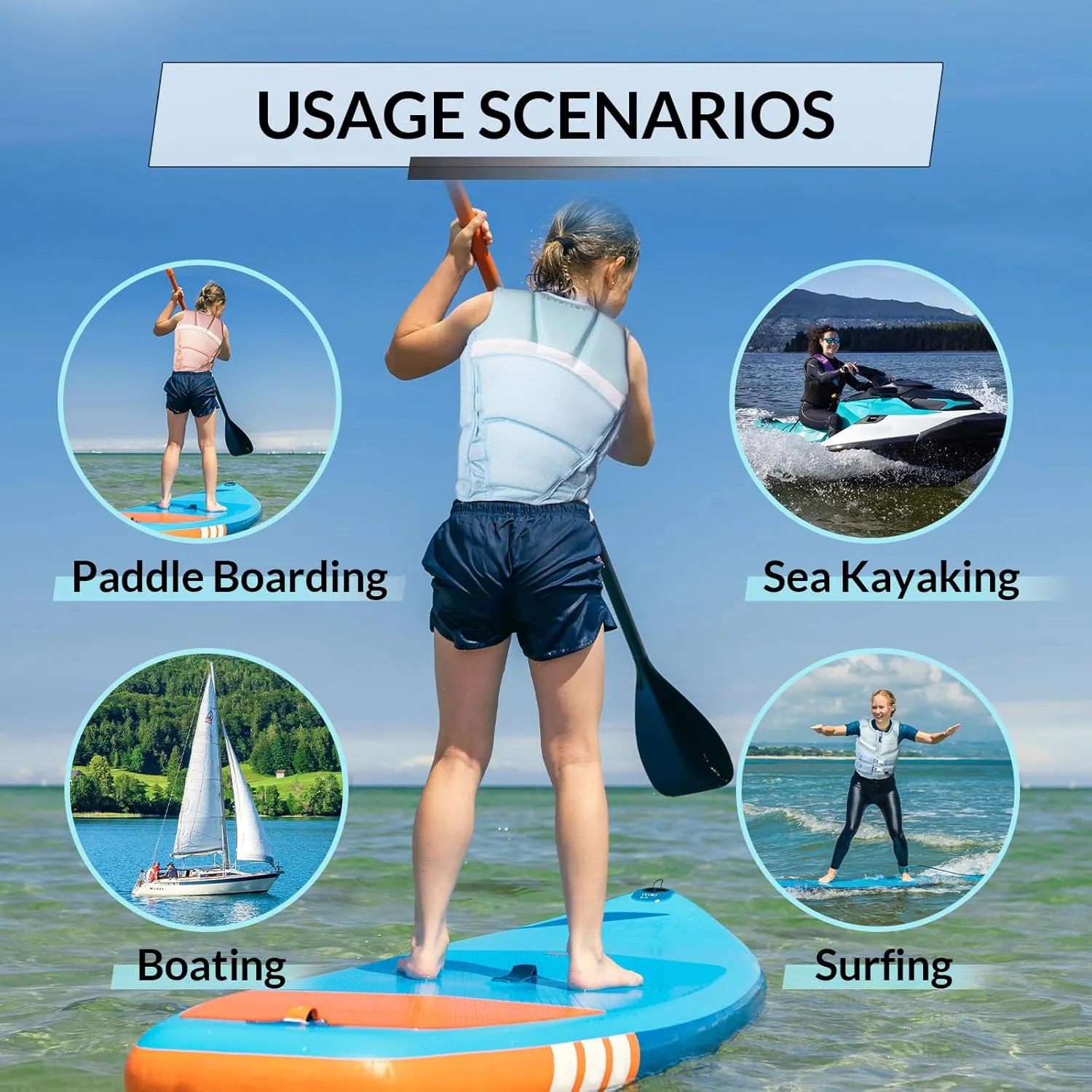 Jetpilot Womens Water Skiing Life Jacket, US Coast Guard Approved Neoprene Life Vest, Great for Skiing Paddle Boarding Boating Surfing Sea Kayaking, Boating, Fishing, Water Sports