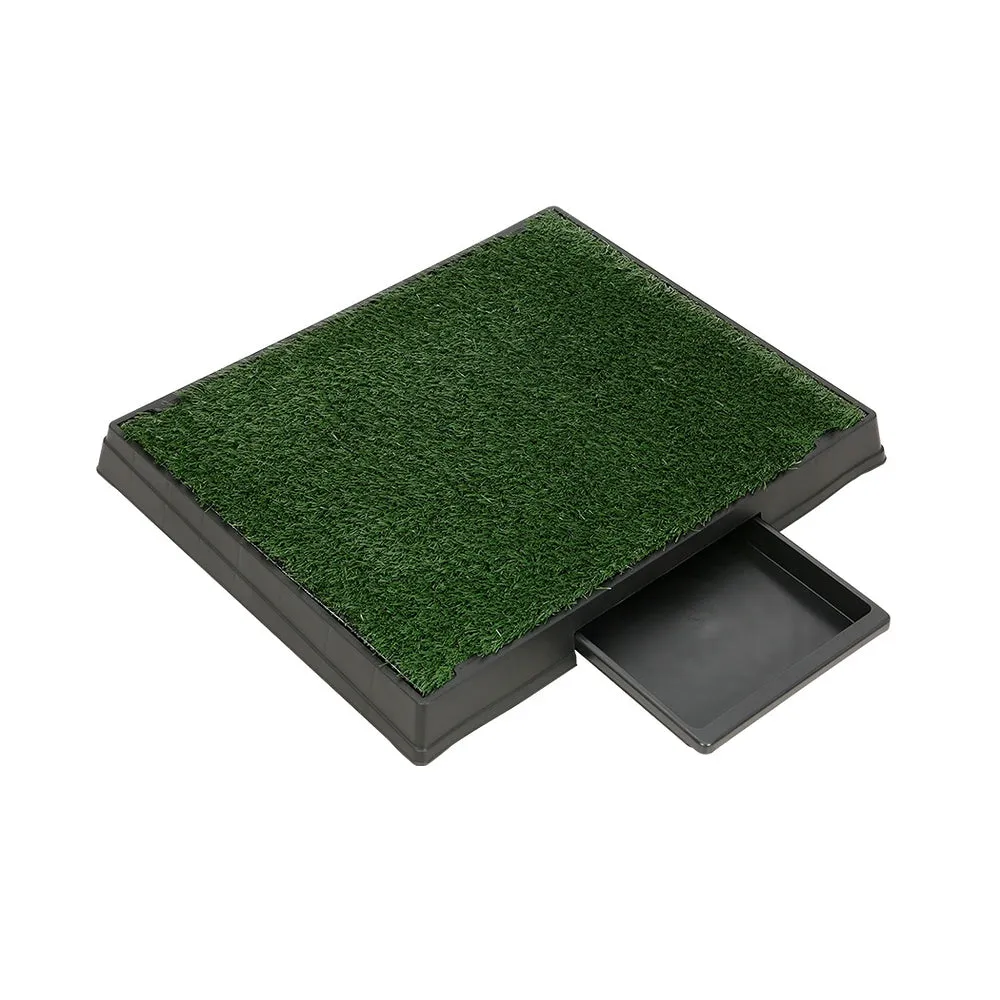 Large Odorless Dog Potty Training Pad with Tray, 2 Mats i.Pet