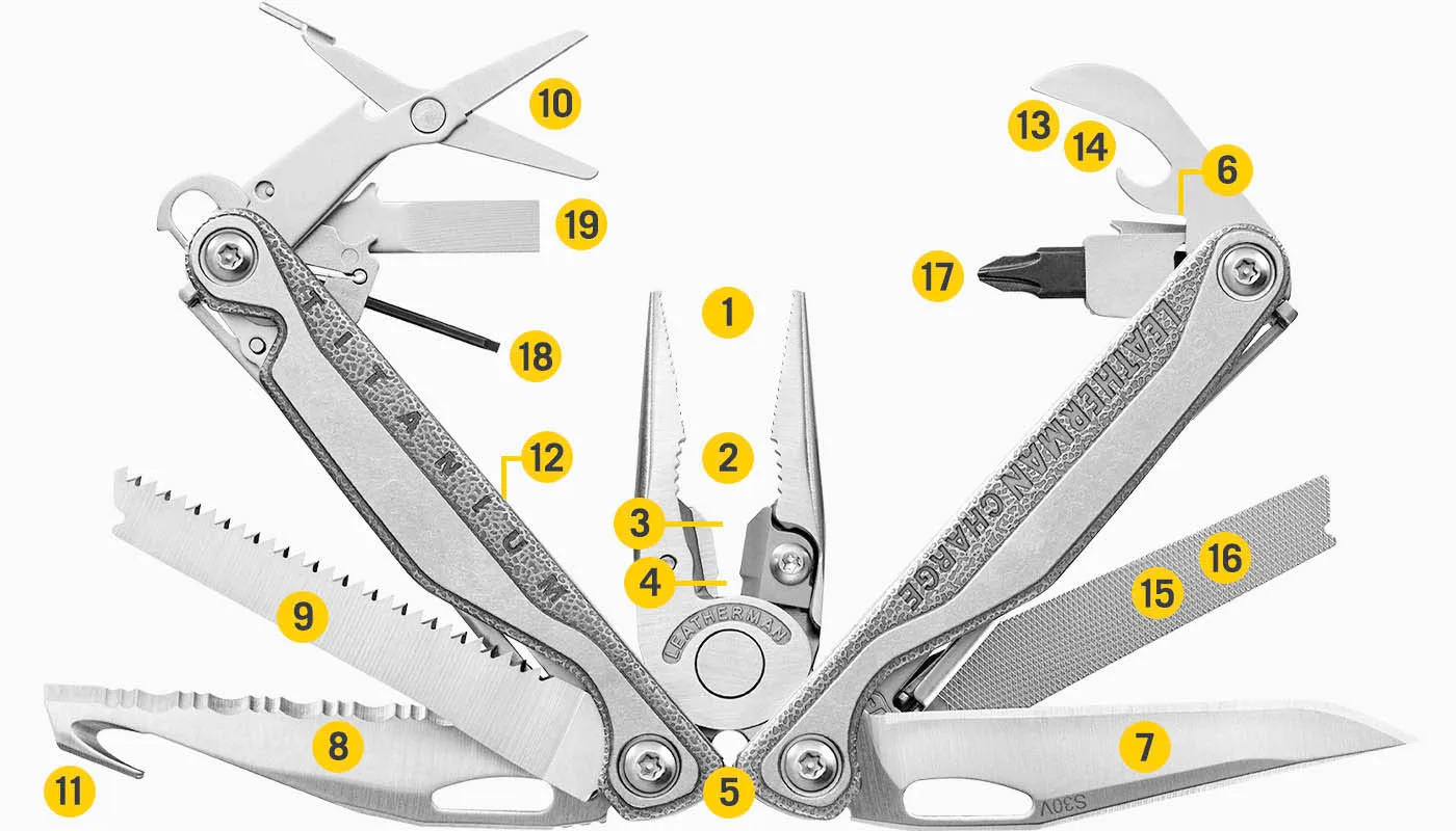 Leatherman 832537 Charge Plus TTi Multi-Tool