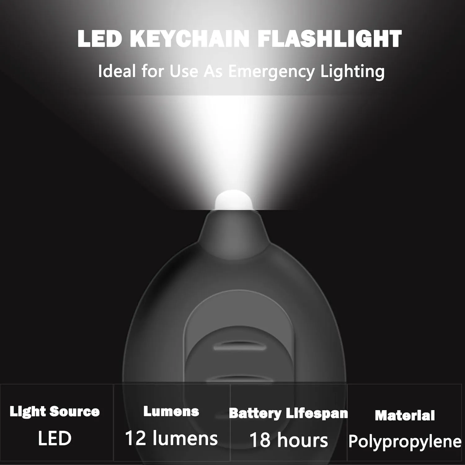 Mini LED Keychain Flashlights Ultra Bright White Light Compact Pocket Flashlight, Small Micro Keychain Flashlight for Emergency Lighting Outdoor - Multicolor Shell (8-Pack)