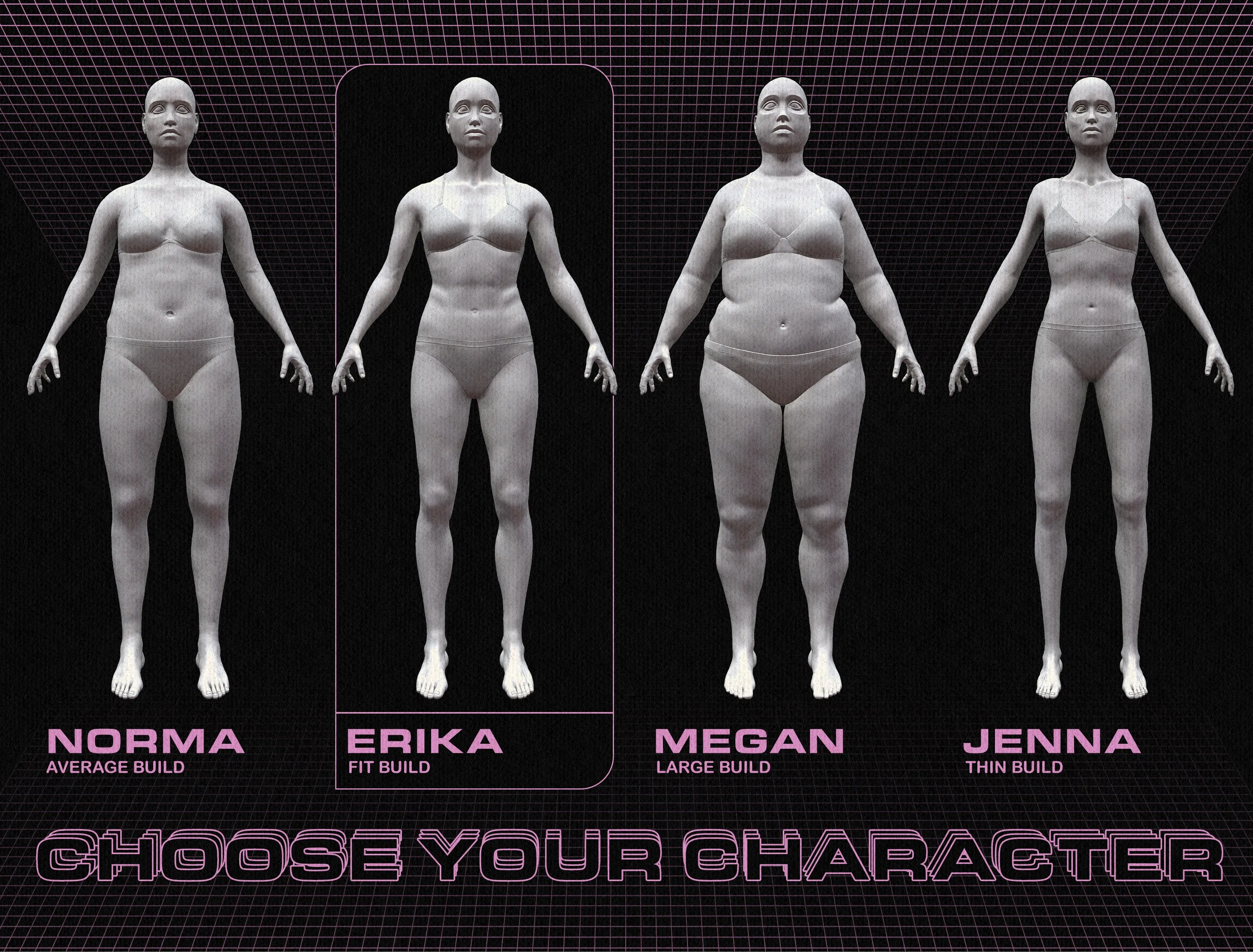 Model Humans: Erika