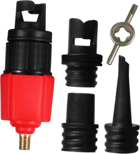 Multi-use Air Valve Adapter Inflatable Boat Paddleboard Pump Adapter Fits Devices No Extra Connectors Needed
