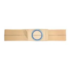 Original Flat Panel Beige Support Belt Prolapse Strap 2-5/8" x 3-1/8" Center Opening 4" Wide 28" - 31" Waist Small