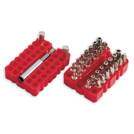 Pro's Kit 33 piece Security Bit Set with Holder
