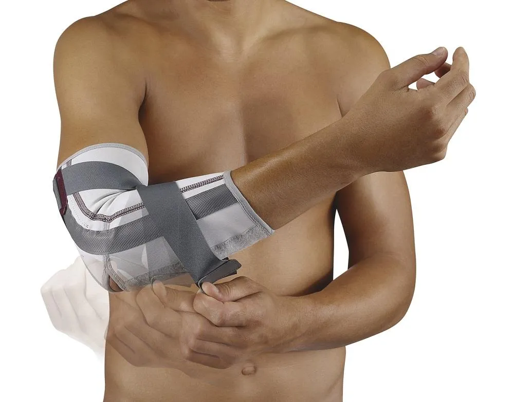 Push Med Elbow Brace - Blue/Grey