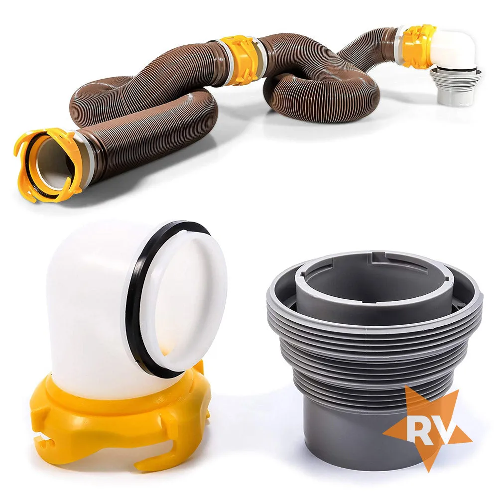 Revolution 20' Sewer Hose Kit  |  Everything you need for connecting your RV to your waste