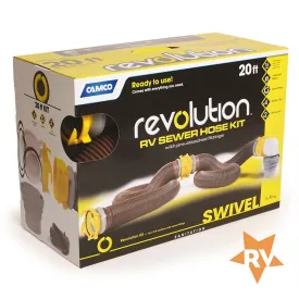 Revolution 20' Sewer Hose Kit  |  Everything you need for connecting your RV to your waste