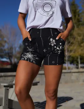 SA Exclusive Festive Frost Harem Shorts