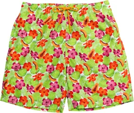 SwimZip Men's Swim Shorts with Boxer Brief Liner and UPF 50  Sun Protection