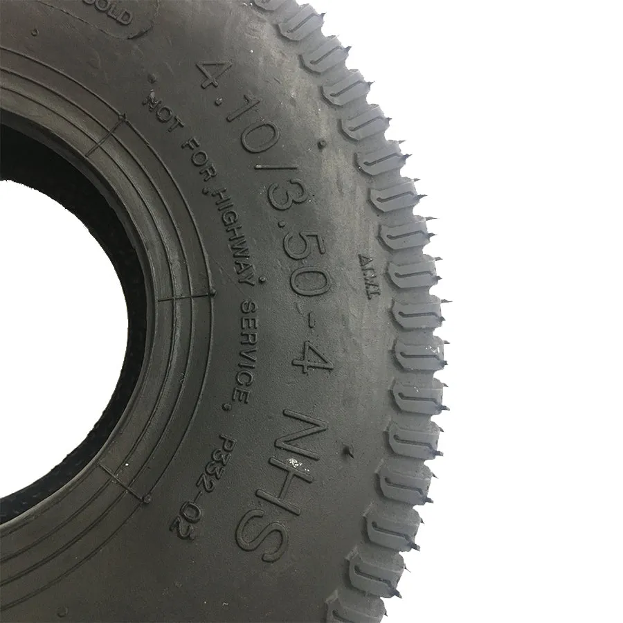 Tire 4.10x3.50-4, 4.10x3.50x4 Turf Saver 2 Ply Tubeless 5110251