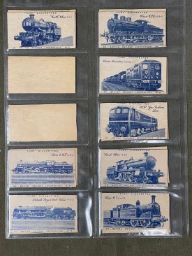 Turf Cigarette British Railway Locomotives Cards 1952