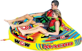 WOW Sports Macho Combo Towable Tubes for Boating, Accessories for Tubing, Water Tube for Boats