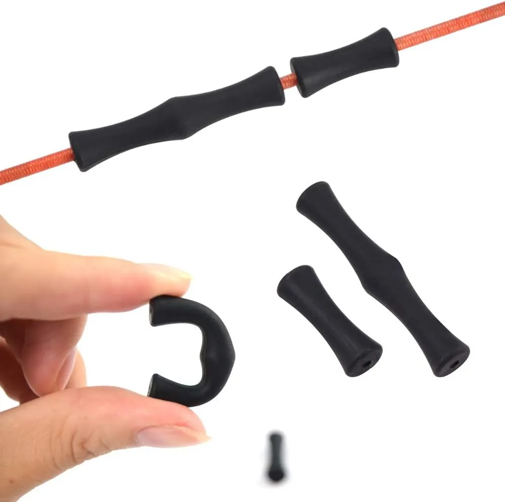 YLS Archery Bowstring Finger Savers Finger Guards Shooting Practice Finger Protector Easy Install with Pin